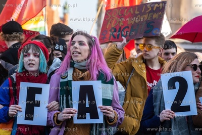 Gdańsk. 16. Manifa 2020 pod hasłem "Kobiety i Ziemia...