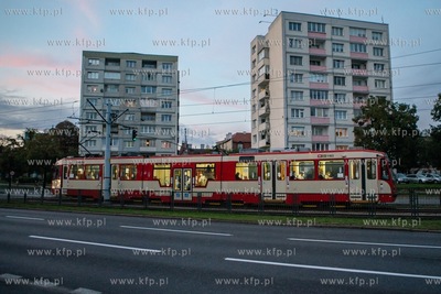 Gdańsk - Wrzeszcz, al. Grunwaldzka.  29.09.2020 Fot....