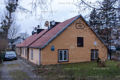 Gdańsk Jelitkowo. Zespół domków rybackich. 17.02.2024...