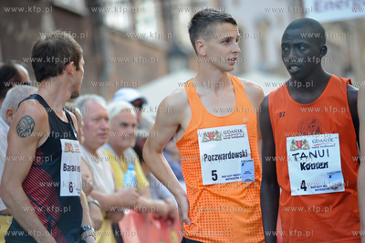 Gdansk. Dlugi Targ. Jarmark Dominikanski. 18 Bieg Dominika....