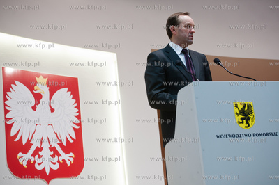 Gdansk. XIV sesja Sejmiku Wojewodztwa Pomorskiego,...