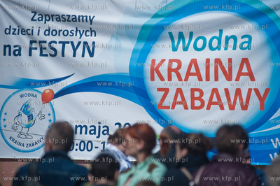 Gdansk. Przymorze. Festyn dla dzieci pt. Wodna Kraina...