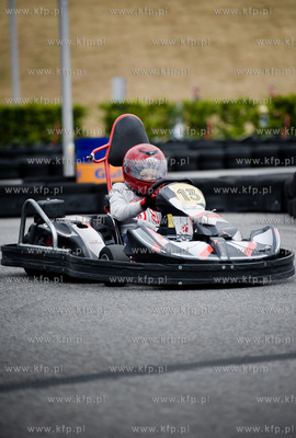 Gdansk. Stadion PGE Arena. Tor gokartowy PitStop. Drugie...