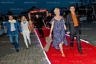 Sopot. Molo. Gala otwarcia festiwalu Orange Kino Letnie...