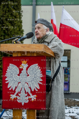 Pruszcz Gdanski. Uroczystosci upamietniajace 70 rocznice...
