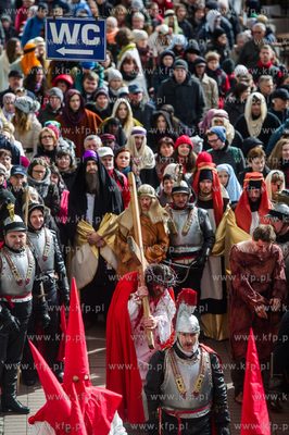 Wielki Piatek. Misterium Meki Panskiej na ulicach Gdanska.
03.04.2015
fot....