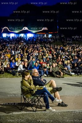 Gdansk. Plac Zebran Ludowych. XIX Miedzynarodowy Festiwal...