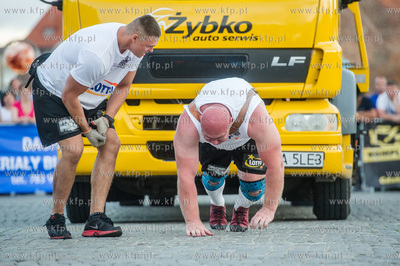 Gdank. Targ Weglowy. Zawody Pucharu Polski Strong Man.
Nz...