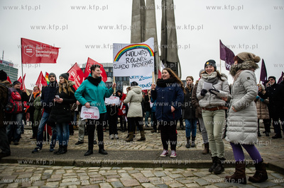 Gdansk. Plac Solidarnosci. Trojmiejska Manifa 2016...