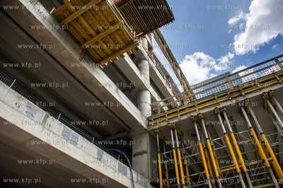 Gdansk. Oliwa. Uroczystosc wmurowania kamiena wegielnego...