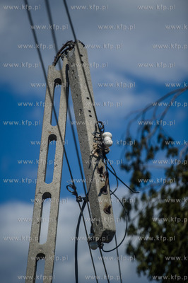Rytel k. Chojnic. Skutki nawałnicy, która z piątku...