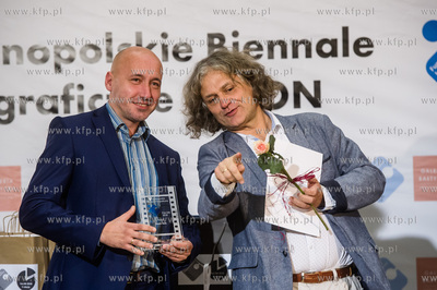 Gdańsk. Wrzeszcz. Galeria Bałtycka. Gala wręczenia...