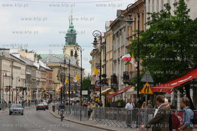 Warszawa przygotowuje sie do Wizyty Apostolskiej papieza...