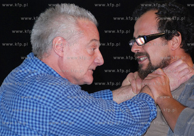 Grupa mlodych Palestynczykow gosci w Gdyni. To wydarzenie,...