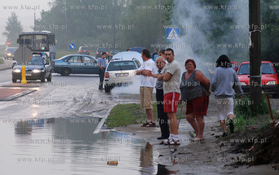 Potezna nawalnica spowodowala duze straty w Rumi. 
Pod...