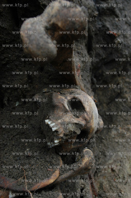 Malbork. W centrum Malborka, podczas budowy hotelu,...