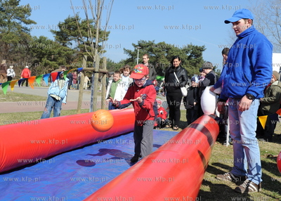 Gdansk Brzezno, ul. Czarny Dwor. Festyn komunikacyjny...