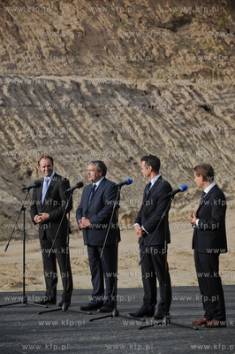 Gdansk. Budowa drogi ekspresowej S7 - Poludniowej Obwodnicy...