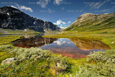 Norwegia , Grotli, polnocna czesc kraju. NZ. okolice...