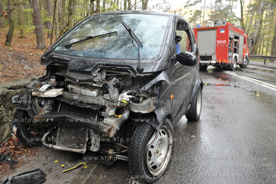 Sopot. Ul. Malczewskiego. Wypadek drogowy. Kierujaca...
