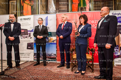 Gala XIII edycja plebiscytu Orzel Pomorski w sali Ratusza...