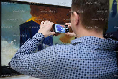 Wystawa obrazów Zdzisława Beksińskiego w Teatrze...