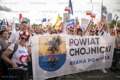 Warszawa. Marsz Miliona Serc. 01.10.2023 fot. Anna...