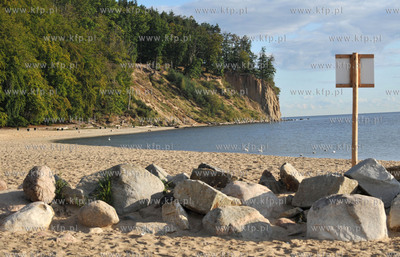 Gdynia, Orlowo. Widok na klif. 17.09.2009 fot. Maciej...