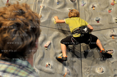 Wspinaczkowe igrzyska dla dzieci i mlodziezy zorganizowane...