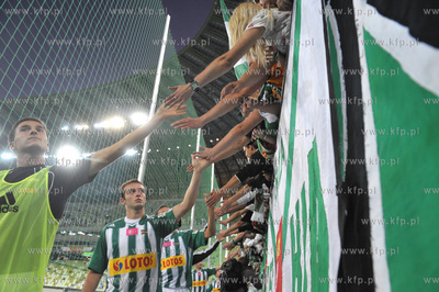 PGE Arena - mecz pilkarski pomiedzy Lechia Gdansk a...