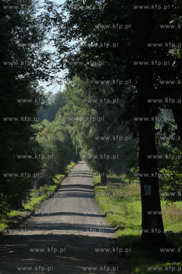 Wies Sulmin na Kaszubach w gminie Zukowo. Wyjazd z...