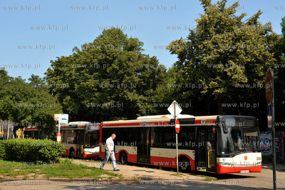 Nowy Port, przytanek autobusowy na ul. Wladyslawa IV....