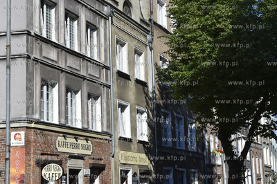 Gdańsk Głowne Miasto. Ulica Świętego Ducha, 5.07.2018...