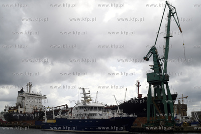 Stocznia Nauta w Gdyni na ul. Waszyngtona. 27.06.2019...