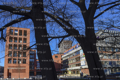 Apartamentowce i Dom Technika NOT w Gdańsku. 20.01.2020...