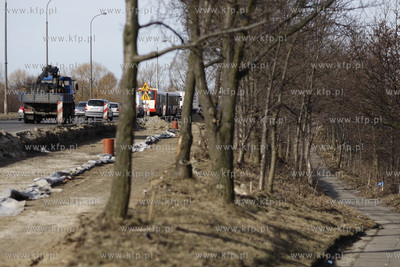 Gdansk Brzezno. Remont tramwajowego torowiska w ramach...