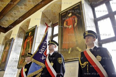 Gdansk. Ratusz Glownomiejski. Swieto Strazy Miejskiej.
11.10.2012
fot....