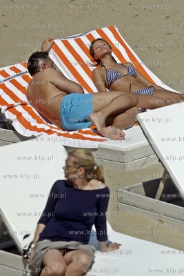 Sopot. Zatoka Sztuki. Prezydent Miasta Sopotu Jacek...