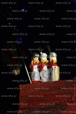 Kosciol sw. Trojcy w Gdansku. Ruchoma szopka. 27.12.2014...