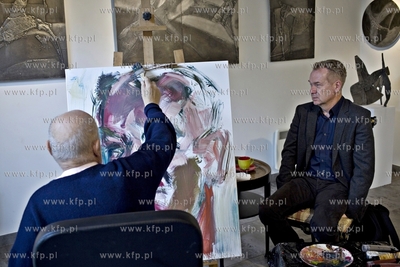 Galeria Warzywniak w Gdańsku Oliwie. Eugeniusz Geno...