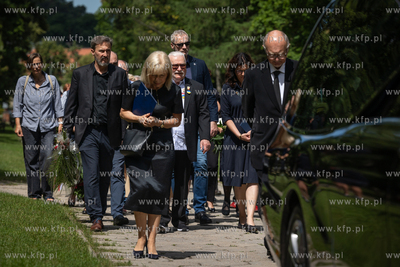 Cmentarz Srebrzysko. Pogrzeb profesor Joanny Muszkowskiej-Penson....