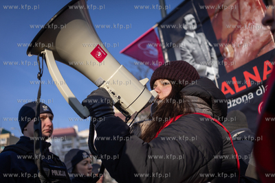 Demonstracja wsparcia dla lekarzy i pacjentek w Gdańsku....