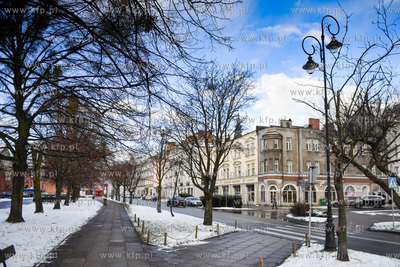 Podwale Staromiejskie zimą. 29.01.2021 fot. Paweł...