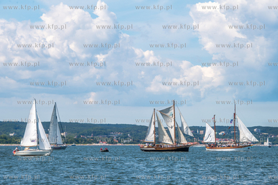 Baltic Sail 2023. Parada żaglowców po wodach Zatoki...
