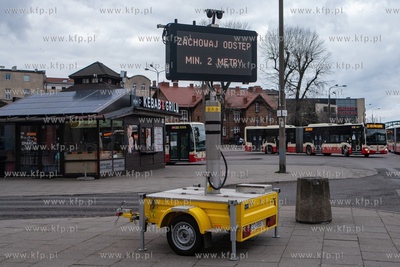 Gdańsk Wrzeszcz. W związku z zagrożeniem epidemicznym...