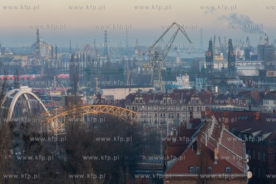 Panorama Gdańska z Góry Gradowej. 30.12.2020 / fot....