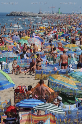 Plaza, Wladyslawowo. Sezon w pelni 08.08.2009 fot....