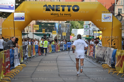 Gdansk. Dlugi Targ. Jarmark Dominikanski. 18 Bieg Dominika....