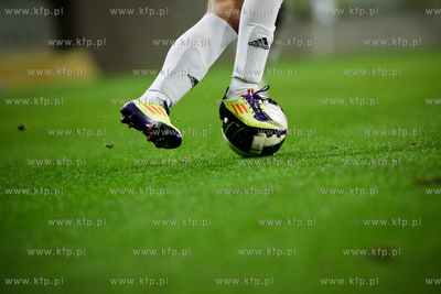 Gdansk. PGE Arena. Mecz towarzyski Lechia Gdansk vs...