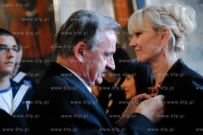 Gdansk. Ratusz Glownomiejski. Dzien Edukacji Narodowej....